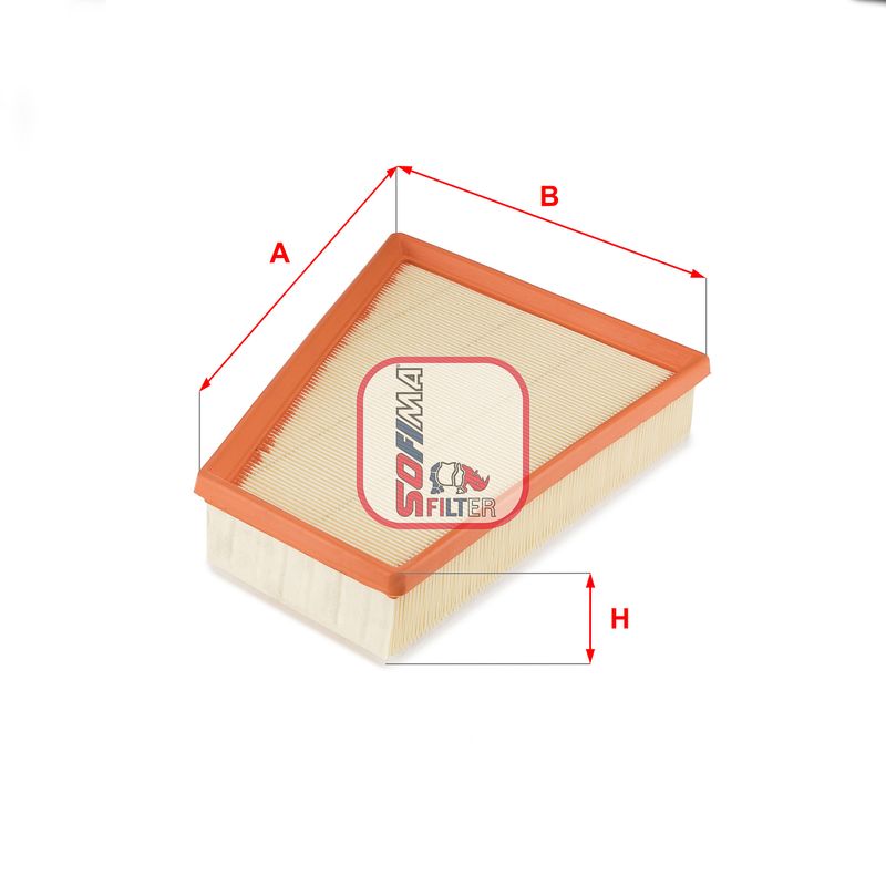 Luftfilter SOFIMA S 3663 A