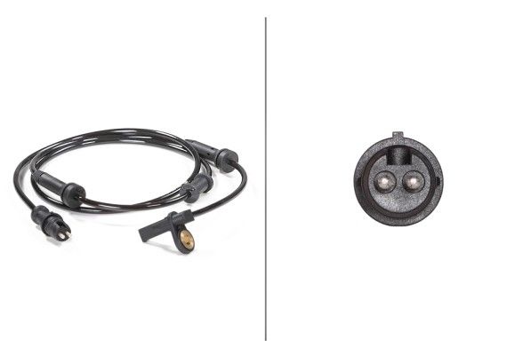 Sensor, Raddrehzahl HELLA 6pu 009 106-501