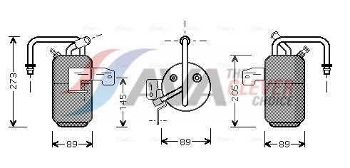 Trockner, Klimaanlage AVA QUALITY COOLING FDD331