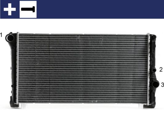 Kühler, Motorkühlung MAHLE CR2009000S