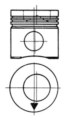 Kolben KOLBENSCHMIDT 92982600