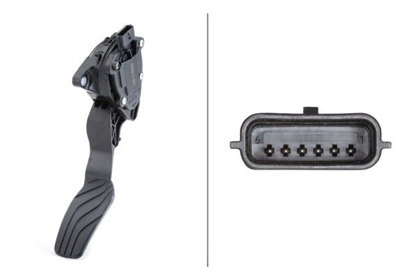 Sensor, Fahrpedalstellung HELLA 6PV009978-801