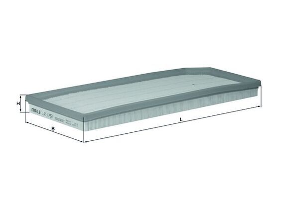 Luftfilter KNECHT LX 1751