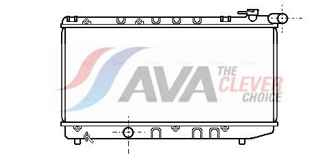 Kühler, Motorkühlung AVA QUALITY COOLING TO2124