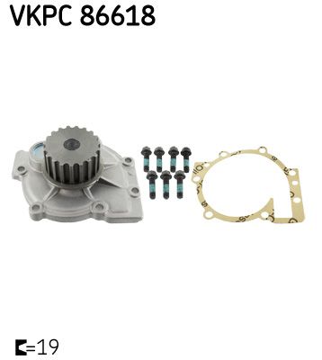 Wasserpumpe, Motorkühlung SKF VKPC 86618
