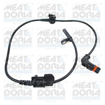 Sensor, Raddrehzahl MEAT & DORIA 90884E