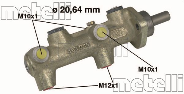 Hauptbremszylinder METELLI 05-0042