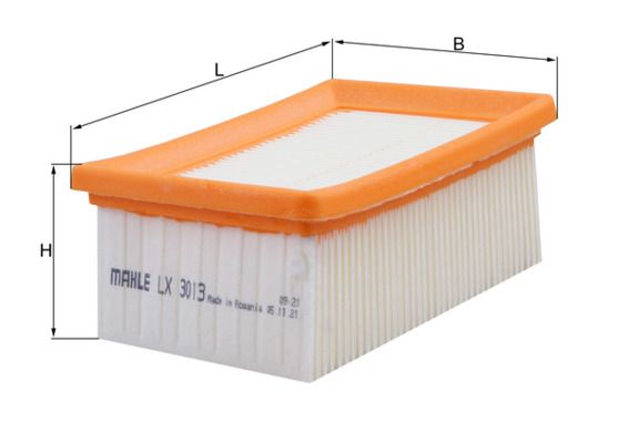 Luftfilter MAHLE LX3013