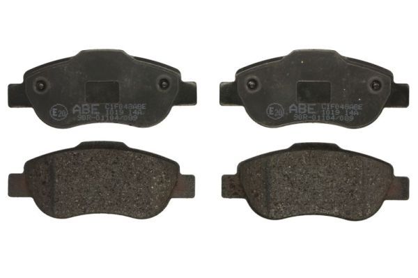 Bremsbelagsatz, Scheibenbremse ABE C1F048ABE