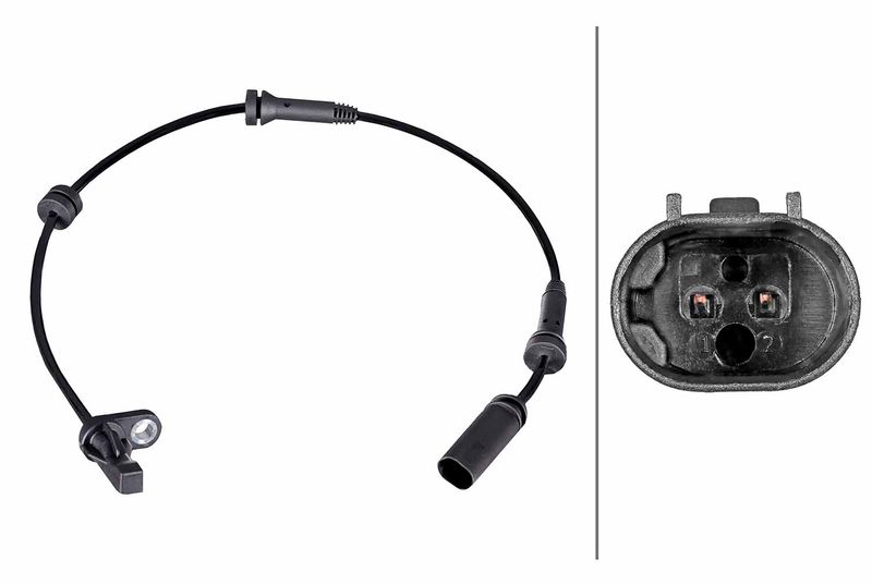 Raddrehzahlsensor ABS-Sensor HELLA 6PU 358 216-521