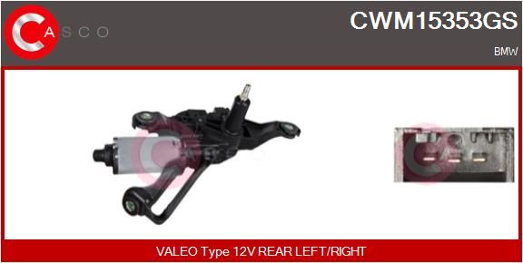 Scheibenwischermotor Casco CWM15353GS
