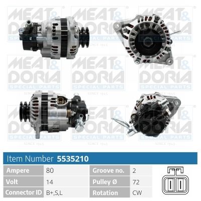 Generator MEAT & DORIA 5535210