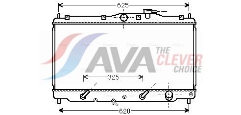 Kühler, Motorkühlung AVA QUALITY COOLING HD2017