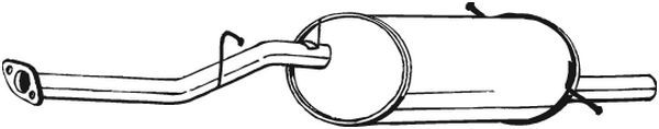 Endschalldämpfer BOSAL 229-063
