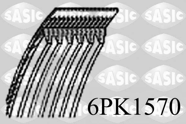 Keilrippenriemen SASIC 6PK1570