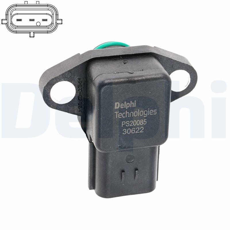 Sensor, Saugrohrdruck DELPHI PS20085-12B1