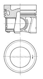 Kolben KOLBENSCHMIDT 41270600