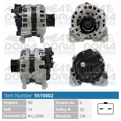 Generator MEAT & DORIA 5510002