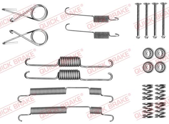 Zubehörsatz, Bremsbacken QUICK BRAKE 105-0022