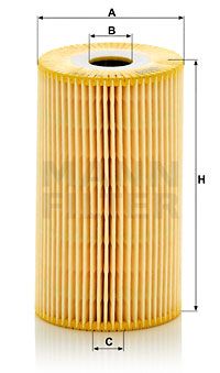 Oljefilter MANN-FILTER HU 932/4 x