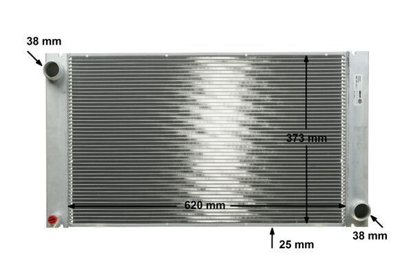 Kühler, Motorkühlung MAHLE CR578000P