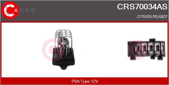 Widerstand Innenraumgebläse Casco CRS70034AS