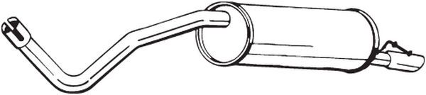 Endschalldämpfer BOSAL 279-645