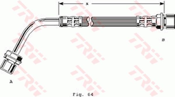 Bremsschlauch TRW PHA231