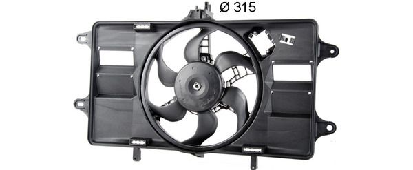 Lüfter, Motorkühlung MAHLE cff 143 000p