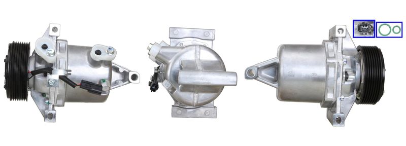 Kompressor, Klimaanlage ELSTOCK 51-1521