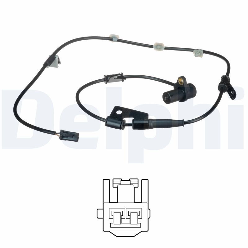 Sensor, Raddrehzahl DELPHI SS20525
