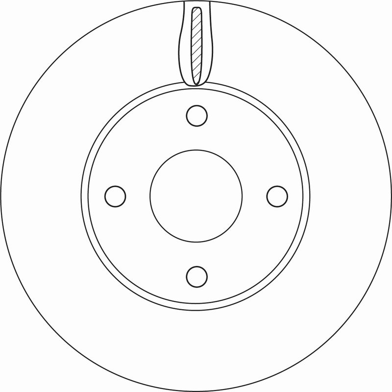 Bremsscheibe TRW DF6593