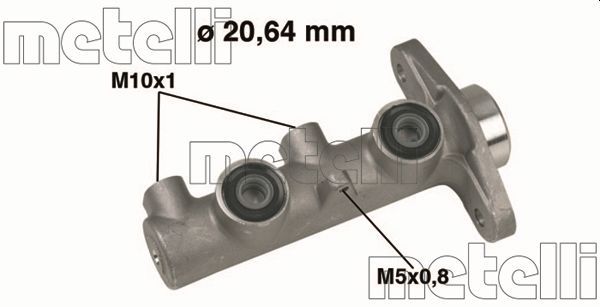 Hauptbremszylinder METELLI 05-0328
