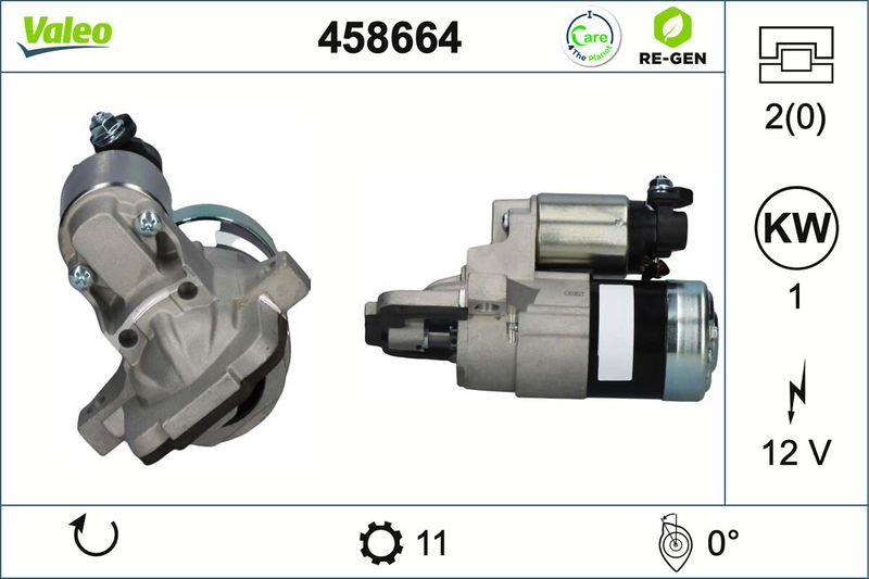 Starter VALEO 458664