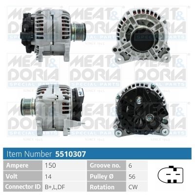 Generator MEAT & DORIA 5510307
