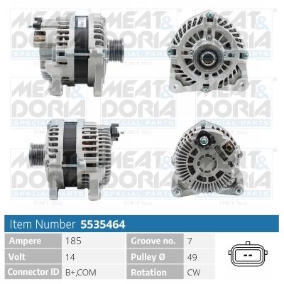 Generator MEAT & DORIA 5535464