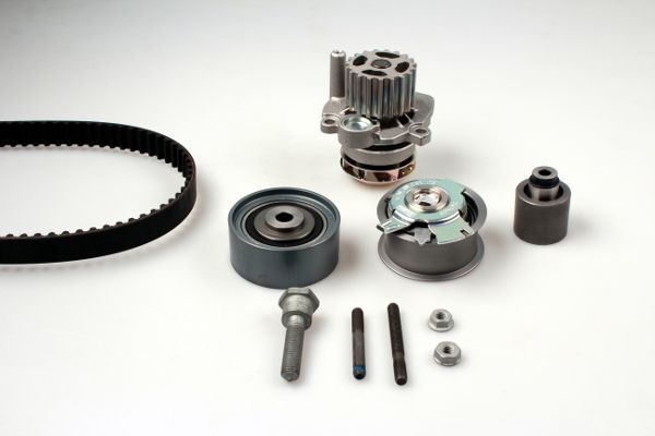 Wasserpumpe + Zahnriemensatz HEPU pk05697