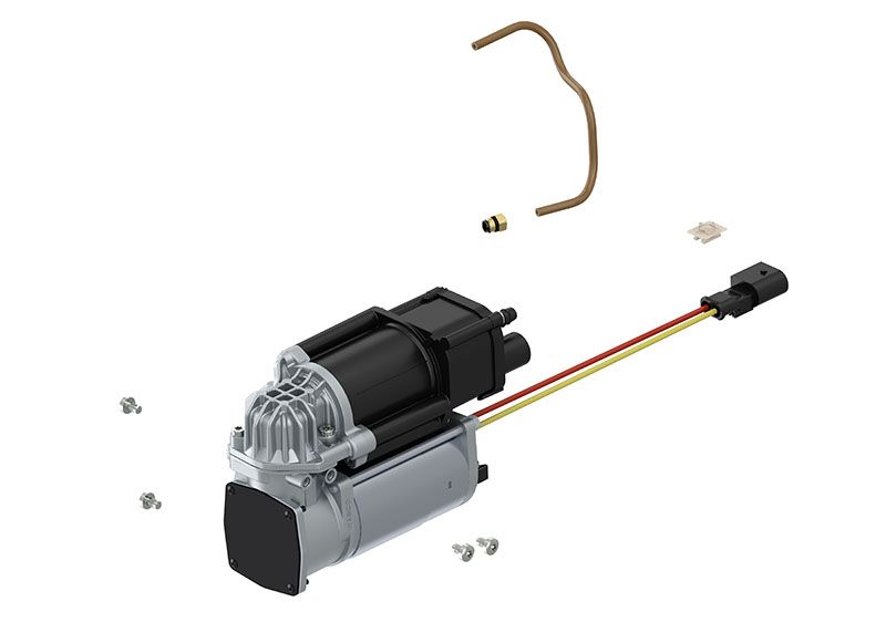 Kompressor, Druckluftanlage WABCO 4154039032