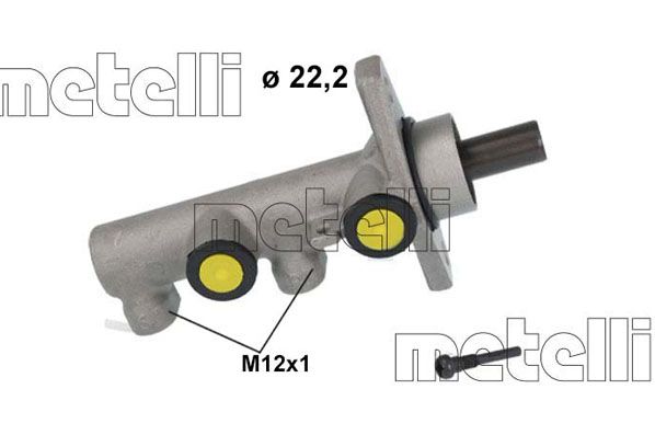 Hauptbremszylinder METELLI 05-1230