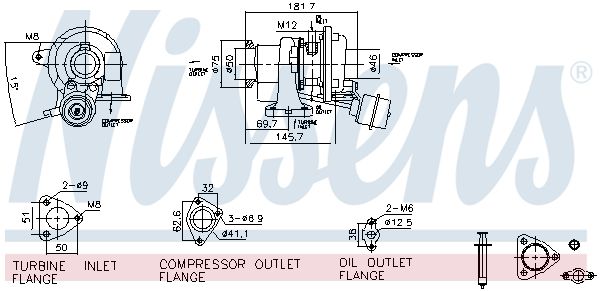 Lader, Aufladung NISSENS 93626