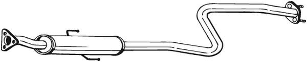Mittelschalldämpfer BOSAL 284-731