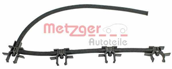 Schlauch, Leckkraftstoff METZGER 0840035