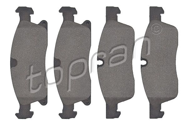 Bremsbelagsatz, Scheibenbremse TOPRAN 409 499