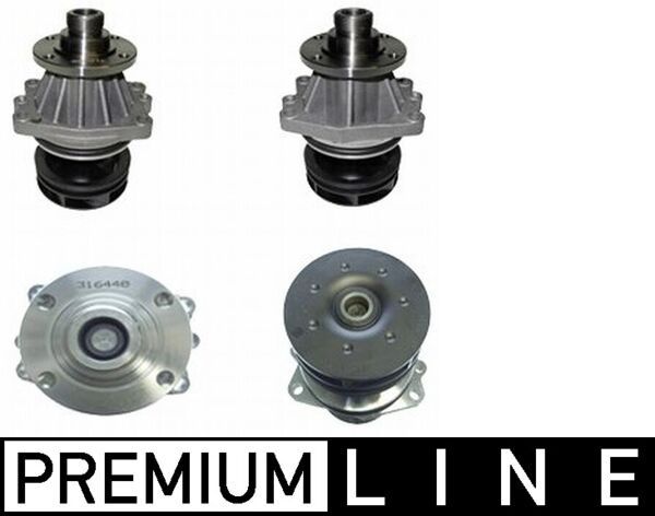 Wasserpumpe, Motorkühlung MAHLE CP17000P