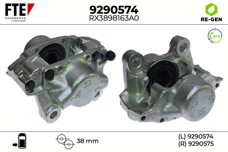 Bremssattel FTE 9290574