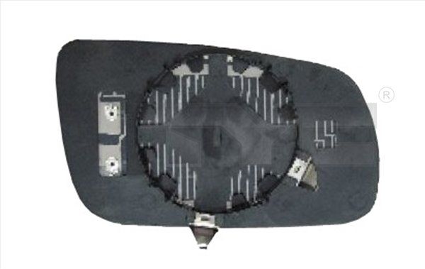 Spiegelglas, Außenspiegel TYC 332-0016-1