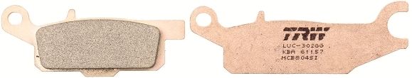 Bremsbelagsatz, Scheibenbremse TRW MCB804SI