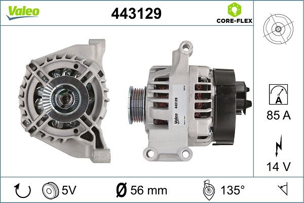 Generator VALEO 443129