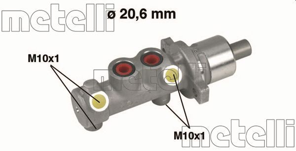 Hauptbremszylinder METELLI 05-0199