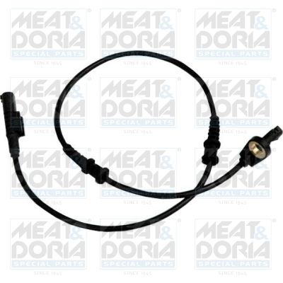 Sensor, Raddrehzahl MEAT & DORIA 90278